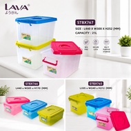 LAVA Multipurpose Storage Box, Stackable, 10L / 14L / 21L