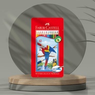 Faber-Castell 紅色系 水性色鉛筆12色/鐵盒(原廠正貨)
