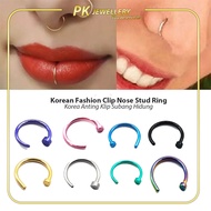 Nose Stud Anting Hidung Subang Hidung Nose Ring 鼻环 Emas Korea Emas Bangkok Earrings Korean Stud Earr