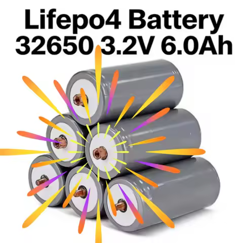 Original 32650 Lifepo4 Rechargeable Battery 6.0Ah 3.2V Air Transport Certified Professional Phosphat
