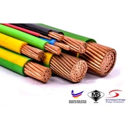 CABLE SIRIM APPROVED PURE COPPER 100% 6.0MM² CU/PVC WIRE