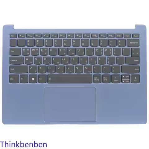 Blue Upper Case Palmrest Shell Cover Backlit Keyboard For Lenovo Ideapad S540 13 13IML 13API 13ARE 1