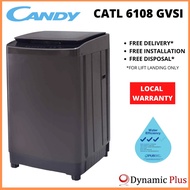 Candy CATL 6108 GVSI Inverter Top Load Washing Machine 10kg