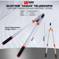 Gunting Dahan Ranting Gagang Panjang Gunting Taman Telescopic