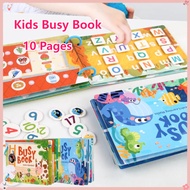 Busy Book for Kids 3 Years Quiet Books Baby's First Enlightenment Book Early Learning Activity Book