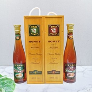 น้ำผึ้ง THAI HONEY น้ำผึ้งป่า น้ำผึ้งลำไย ขนาด1000กรัม พร้อมกล่องไม้สุดพรีเมี่ยม เหมาะสำหรับเป็นของข