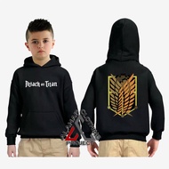 ATTACK ON CHILDREN'S HOODIE SWEATER JACKET AOT NEW GENERATIONTITAN