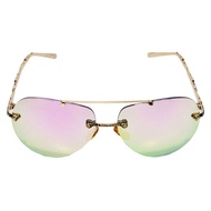 Reflective aviator glasses