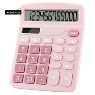 12 Digits Electronic Calculator Solar Calculator Dual Power Calculator Office Financial Basic Desk C