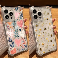 Honeybee Flowers Phone Case For Redmi Note 10 10S 9 9S 8 Pro Max 9 9c 9a 9a 9I 9T 10 10C A1 4G K50 C