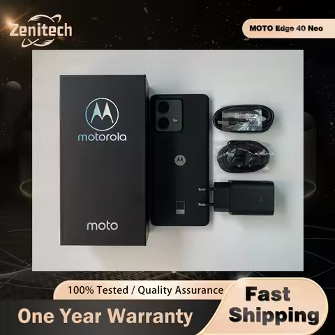 Motorola Edge 40 Neo XT2307 5G Mobile Phone NFC 12GB+256GB 144Hz P-OLED 6.55" 50MP+13MP+32MP Dimensi