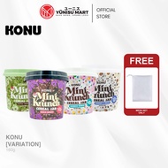 [VARIATION] KONU Mini Krunch Cereal Jar CHOCO CRUNCH, COOKIES AND CREAM, MATCHA AND RAINBOW FLAVOR (