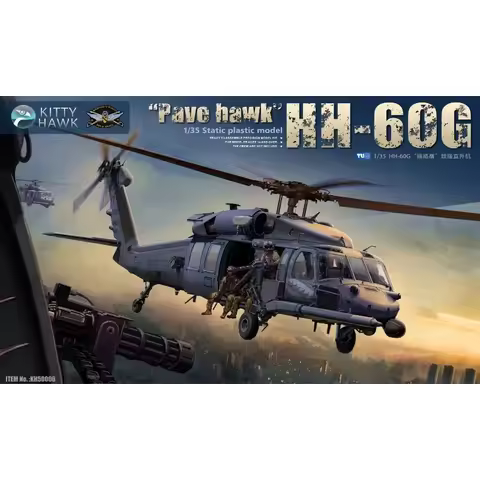 Kitty Hawk KH50006 1/35 Scale HH-60G Pave hawk Helicopter Assembly plastics model kit