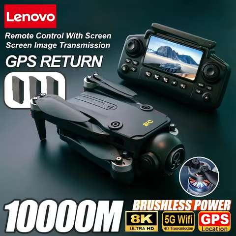 Lenovo D18 Drone 8K Aerial HD Dual Camera Intelligent Obstacle Avoidance Brushless Power WIFI GPS Sc