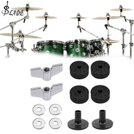 Slade 23 cái trống Cymbal miếng nỉ các bộ phận Bộ dụng cụ thay thế với Cymbal tay áo & ốc tai hồng &