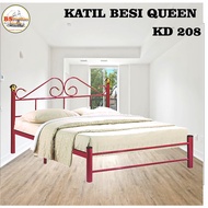 DB KD 208 /2 Inch Frame Katil Queen/Katil Double/Katil Pengantin/katil /katil besi/katil queen murah