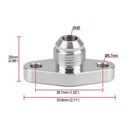 yohooo Oil Drain Return Flange Adapter Automotive Engine Turbo 8AN 1.5in Fit for GT15 GT17 IHI RHF4 
