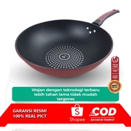 Diamond Wok 34 CM/ Stone Wok - Non-Stick - Best Quality OM