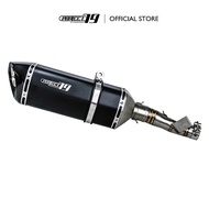 PROJECT79 EXHAUST SLIP ON SET SPORTBIKE TOURING BIKE QPLH03 + QPM06BK/SV - CBR250RR XADV750 KAWASAKI
