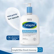 Cetaphil Facial cleanser 500ML facial wash Sensitive muscle low irritating temperate Moisturizing cetaphil cleanser