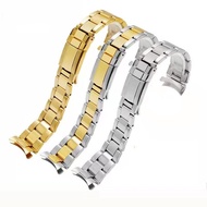☏◊ สร้อยข้อมือนาฬิกาสำหรับ Rolex SUBMARINER DAYTONA SUP GMT Men Fine-Tuning Pull Button Clasp Strap Stainless Steel Watch Band Chain