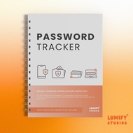 Password Notebook Tracker | Personalized