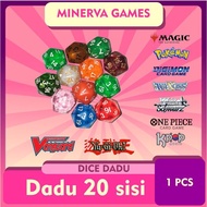 Novice Dice 20-sided Dice/ Pokemon, mtg, yugi, DND V2