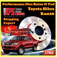 Totoya Hilux KUN 26 TRW Disc Brake Front & Rear Disc Rotor Stopping Expert