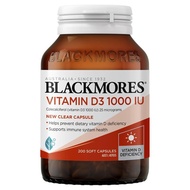 Blackmores Vitamin D3 1000IU Bone Health Immunity 200 Capsules
