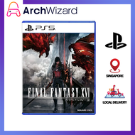 Final Fantasy XVI (R3 Asia Region) Standard Deluxe Collector Edition 太空战士 16 最终幻想 16 Final Fantasy 16 FF XVI FFXVI FF16 FF 16 🍭 PlayStation 5 PS5 Game - ArchWizard