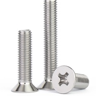 304 Stainless Steel Flat Head Screw Extended Small Nail M3/M3.5 Phillips Countersunk Head Screw