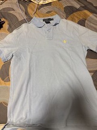 Polo Ralph Lauren 淺藍色經典刺繡小馬短袖 Polo 衫