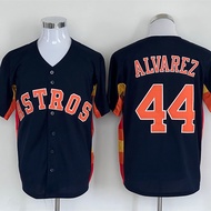 Fast ShippingHouston Astros Astros Astros houston Astros Male 44 #Alvrez Baseball Uniform Jersey 98V