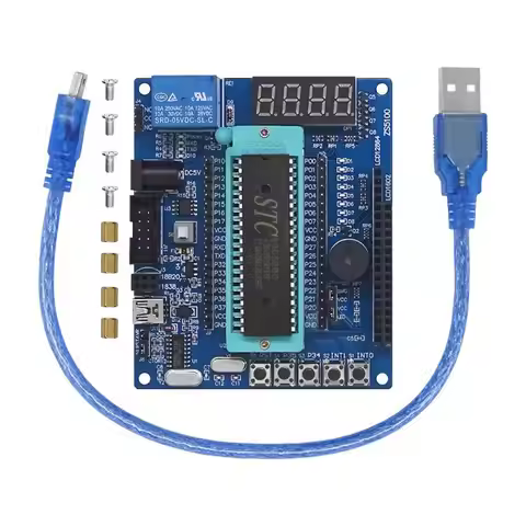 51 Microcontroller Development Board STC89C52 Learning Board AVR Minimum System AT89S51 Intelligent 