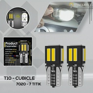 ARSY LED Lampu T10 Plat Nomor Senja Sein Sen Reting Motor Beat Mio Nmax Scoopy Vario - Cubicle