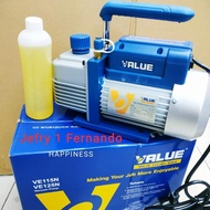 VACUM PUMP AC 1/4 PK VACUUM PUMP MOBIL DAN KULKAS VALUE VE115N - CHARLESSTORE5