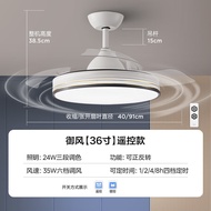 ST&amp;💘Beauty Ceiling Fan Lights Fan Lamp Dining Room/Living Room BedroomledChandelier36Ceiling Fan Lights-Inch Electric Fa