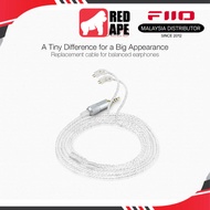 FiiO RC-78B or RC-UE2B In-Ear Monitors Replacement Cable: 0.78MM 2.5MM Dual Pin Silver-Plated IEM Ca