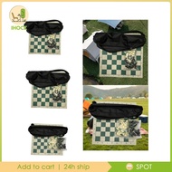 [Ihoce] Portable Chess Set,Roll up Chess Board Game Set,Lightweight Board Games,Chess