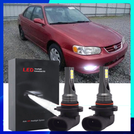 สำหรับ Toyota Corolla Altis 2000 2001 2002 2003 ไฟตัดหมอก 2000-2001 6000K ชุดหลอดไฟ LED เปลี่ยนหลอดฮ