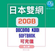【日本上網 雙網絡 4-30天】DOCOMO SOFTBANK KDDI 上網 DB 3C LIFE