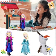 CLEVERHD Frozen Anna Elsa Dolls, Cartoon 23-50 CM Olaf Snowman Plush Toy, Disney Movies Soft Stuffed