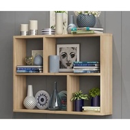 Juno Sofa Rectangular Wall Mounted Bookshelf CTKT07-80 Dimensions 80 x 65 x 15cm