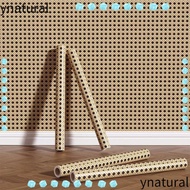 YNATURAL Wall Sticker, PVC  Rattan Wallpaper, Waterproof Self-adhesive Removable Furniture Renovatio