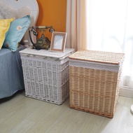 [Ready Stock]Rattan Laundry Basket Large Laundry Basket Large Laundry Basket Storage basketHT99 YAZB