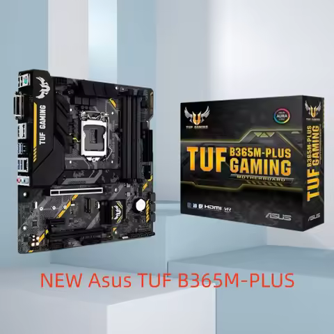 NEW Asus TUF B365M-PLUS Gaming LGA1151 DDR4 HDMI M.2 MATX Motherboard