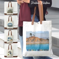 Totebag Canvas Souvenir Bintan Island Canvas Bag By Island Bintan Riau