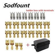 【Worth-Buy】 Xe mr6370 đa kênh hộp cầu chì 6-cách cầu chì Rơle Base12-slot tiếp sức 6 Rơ Le 6 ATC/Ato