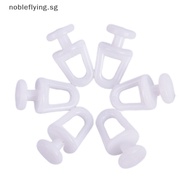 Nobleflying 60Pcs Plastic Rail Curtain Track Conveyor Hook Rollers Home Curtains Accessories SG