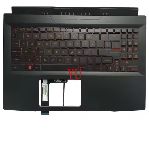 F NEW Russian/US/Spanish/Latin/French AZERTY For MSI GF66 11UE 11UG MS-1581 MS-1582 with palmrest up
